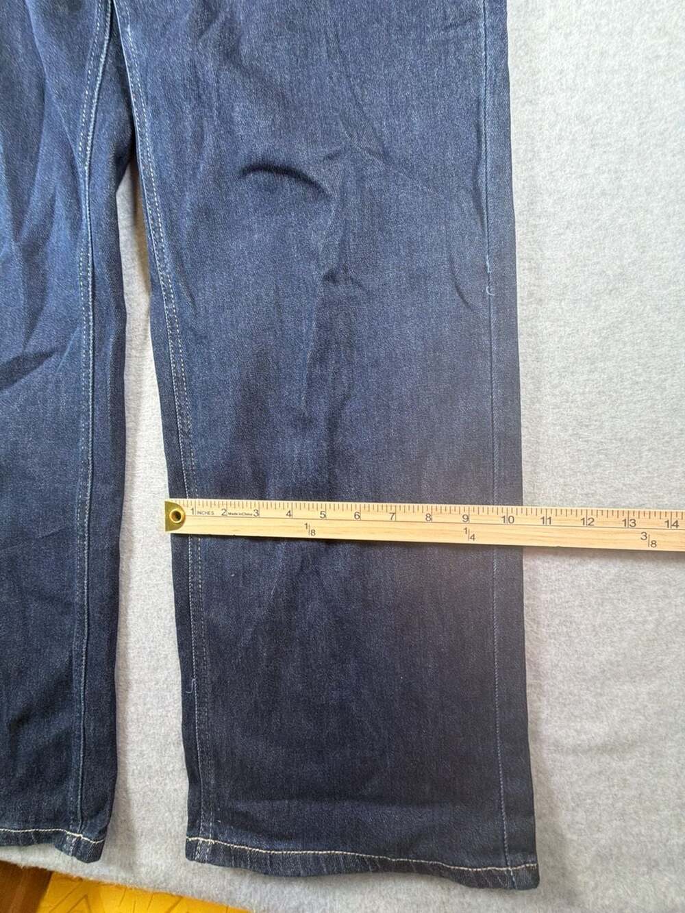 Flamingals Dark Wash High Rise Wide Leg Denim Jeans - Picture 2 of 11